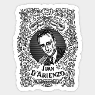 Juan d'Arienzo (in black) Sticker